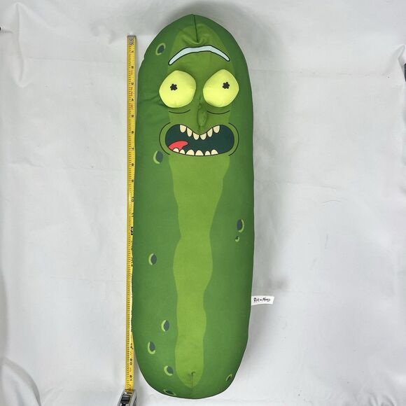 Pickle Rick 21-inch-tall Large Plush Toy Rick & Morty Adult Swim 21" Green - Picture 12 of 12